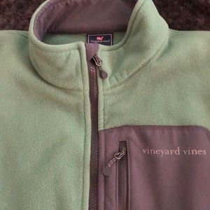 Vineyard vines  fleece zip up men’s